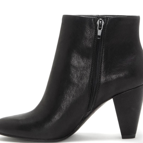 Lucky Brand LK-Sairio Ankle Booties 6.5 black leather - Picture 3 of 7